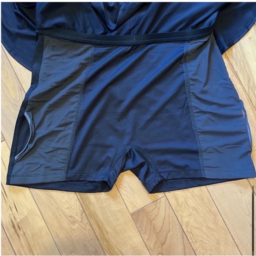 NWT Tail Activewear Doubles Skort in Black ruffle skirt and shorts size large - Picture 10 of 12